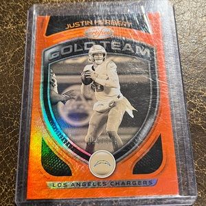 Panini Certified Football Gold Team 115/149 Justin Herbert card GT-3
